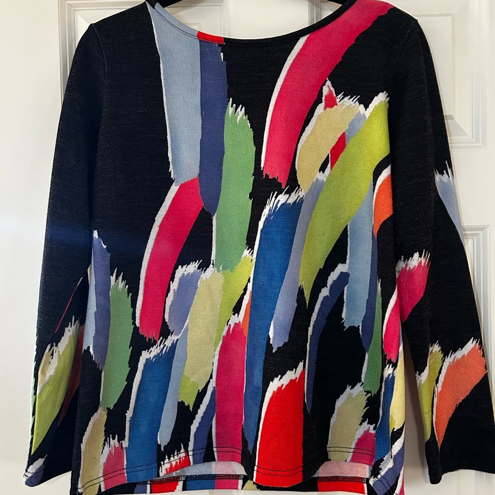 Colorful Abstract Women's Top
